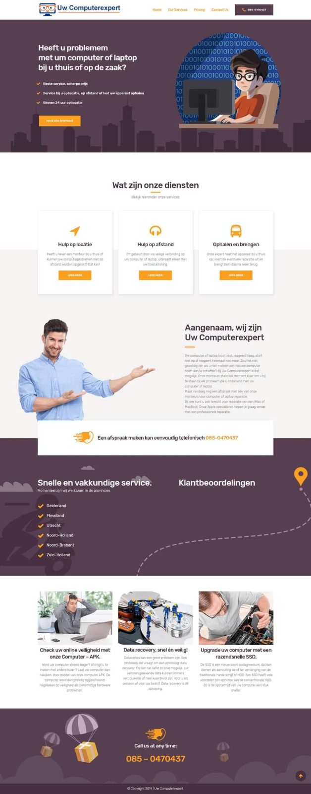 5-7 Page Website Preview