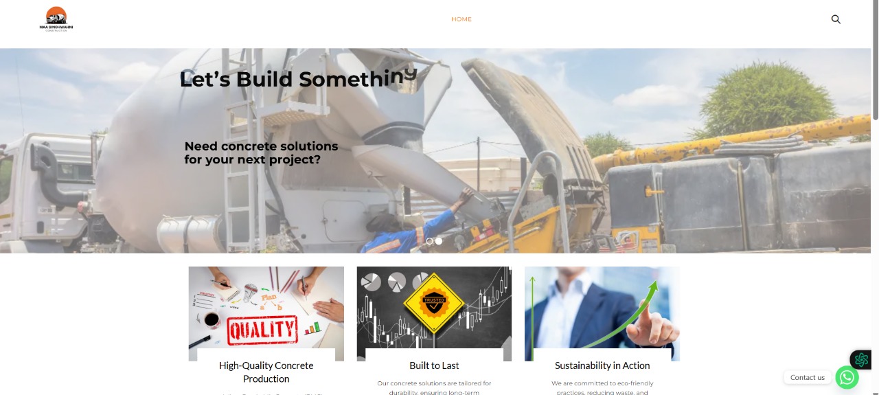 Construction Website